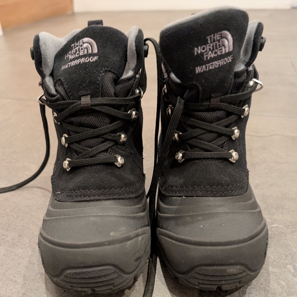 The North Face Black Waterproof Boots